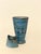Hand-painted geometric glazed ceramic vase, signed Alain Maunier. Made in Vallauris in the 1960s, it is distinguished by...