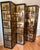 Maitland - Smith 1970s Chinese Six-Panel Carved Gold Lacquered Coromandel Screen For Sale - Image 4 of 12