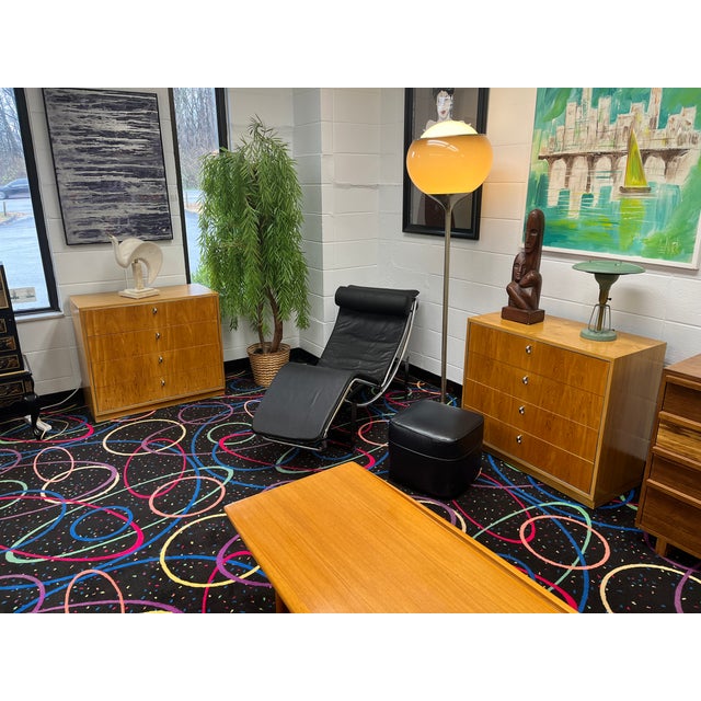 Brown Pair 1970s John Stuart Hickory Bachelors Chests or Large Nightstands For Sale - Image 8 of 15