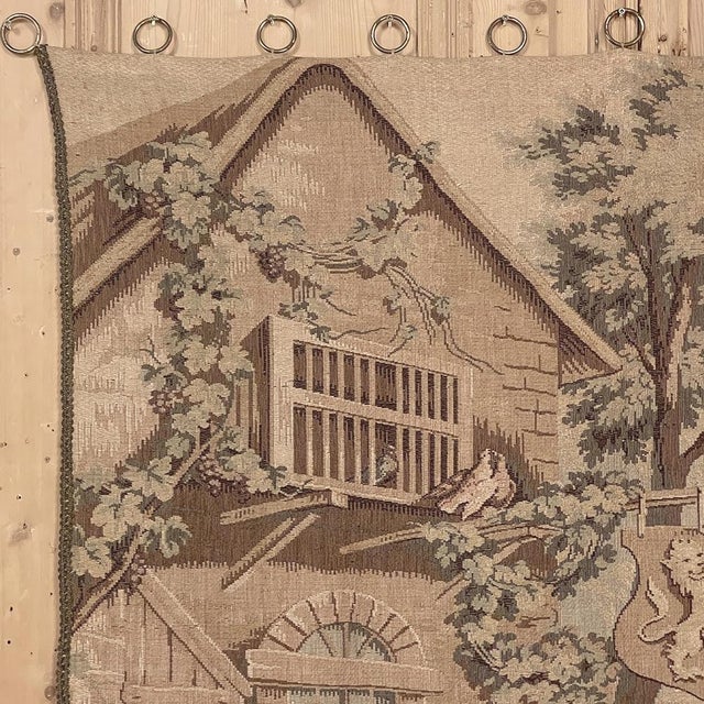 Pair Antique Tapestries After David Teniers the Younger For Sale In Dallas - Image 6 of 14