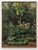 This vintage art print reproduction of Camille Pissarro’s A Rose Garden (1862) features pink and red roses nestled among...
