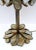 Gold Italian Brutalist Table Lamp in Longobard Glass & Wrought Iron, 1970s For Sale - Image 8 of 10