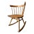 1950s Straight Back Rocking Chair in Elm by Ercol For Sale