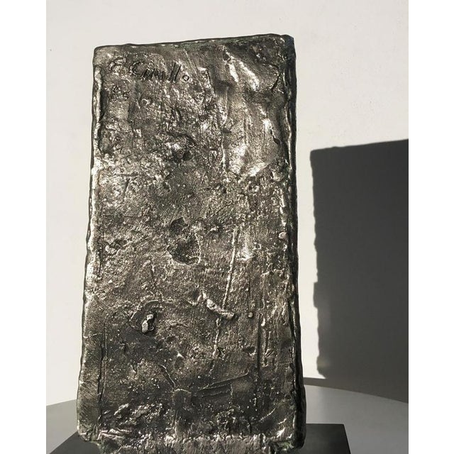 Edmondo Cirillo, Italian Abstract Sculpture, 1985, Bronze For Sale - Image 12 of 18