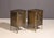 Metal Metal Industrial Bedside Tables, Former Czechoslovakia, 1960s, Set of 2 For Sale - Image 7 of 10