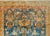 A fantastic bold vintage Anatolian Turkish rug with a strong tribal pattern woven in muted oranges, blues, creams, and...