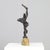 An expressive bronze sculpture by Dutch artist Hugo Hol, created in the 1970s. The figure rises dynamically from a natural...