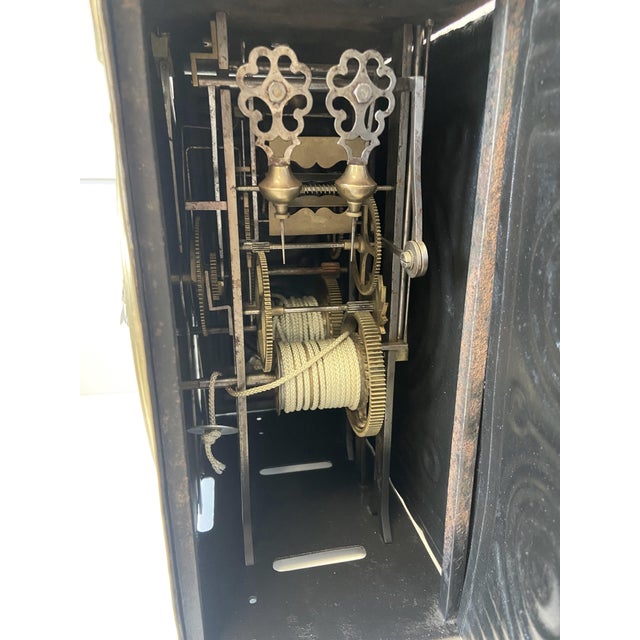 French Mechanical System Movement Comtoise Clock For Sale - Image 10 of 14