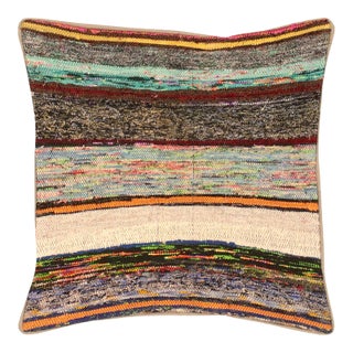 1960s Turkish Rag Pillow For Sale