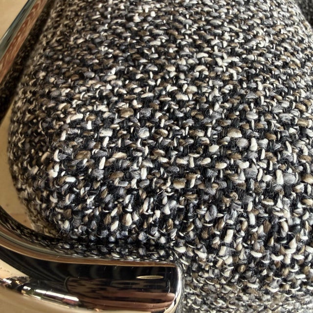 Jack Cartwright Lc2 Chair Reupholstered in Crypton For Sale - Image 11 of 12