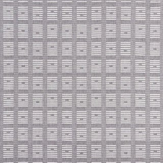 Sample - Schumacher X Caroline Z Hurley Tiasquam Weave Fabric in Grey For Sale