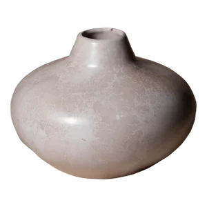 Vintage Native American Delicate Crackled Glaze Vase Signed by Vail Sr.