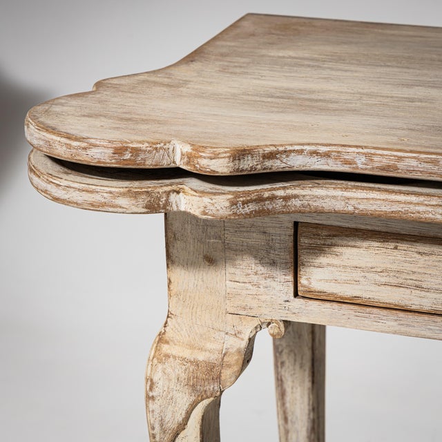 Cream Antique English Game Table, 1800s For Sale - Image 8 of 9