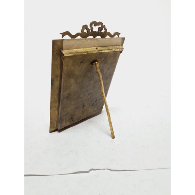 Bronze and Glass Rococo Frame, France, 1890s For Sale - Image 9 of 17