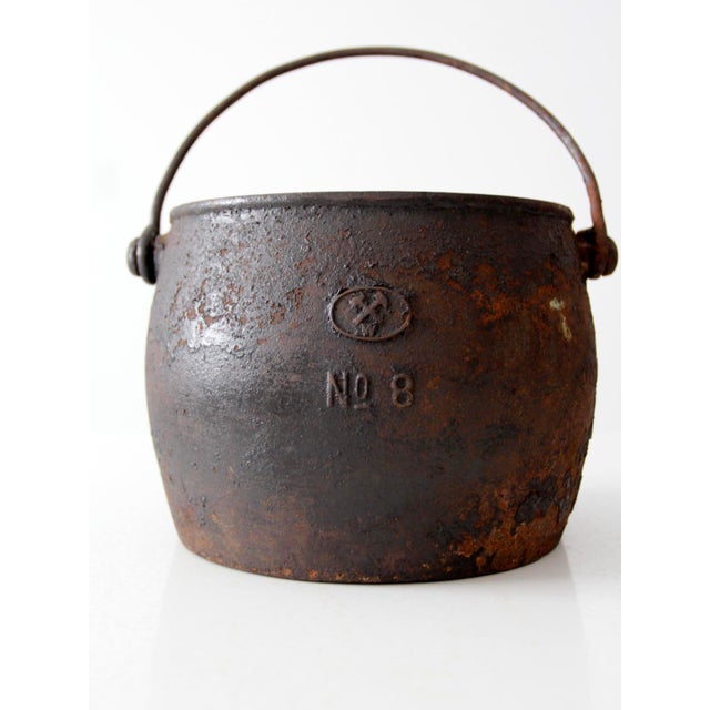 Antique Cast Iron Pot Chairish