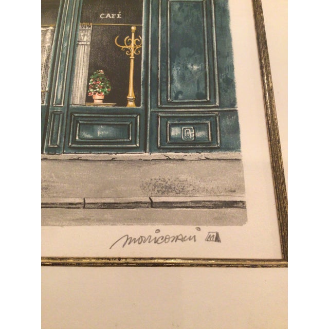 Angelo ("Ange") Mozziconacci Limited Edition 130/175 "Au Bon Coin" Parisian Shop Beautifully Framed Lithograph Limited...