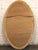 Bamboo Reed Oval Mirror For Sale - Image 4 of 6