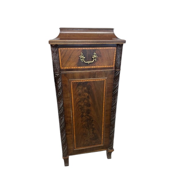 Wood English Inlaid Mahogany Sideboard For Sale - Image 7 of 12