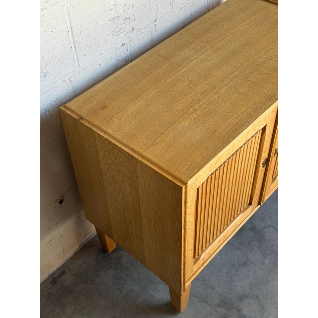 1960s Danish Oak Small Storage Cabinet Mid-Century Modern 1960s For Sale - Image 5 of 11