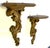 Mid 20th Century Syroco Wood Wall Brackets- A Pair For Sale - Image 10 of 14