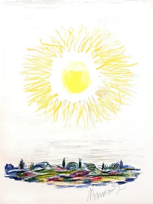Pierre Bonnard - The Sun - Original Lithograph 1947