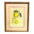 Vintage Framed “Limon Sbardonius” Lemon Citrus Botanical Print After Giovanni Battista Ferrari For Sale