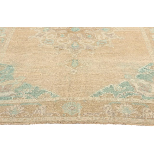 Vintage Turkish Oushak Rug with Modern Style - 04'08 x 07'06 For Sale - Image 4 of 9