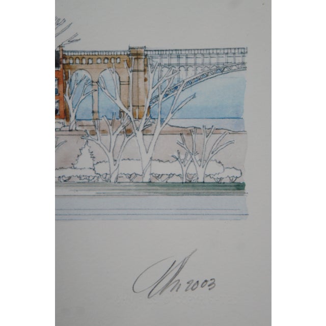 John Pils the City of Saint Louis Signed Cityscape Print 39" Chairish