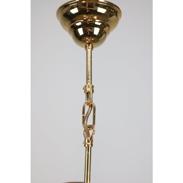 Vintage Chandelier in Gold and Smoked Glass from Vistosi, 1960s For Sale - Image 10 of 18