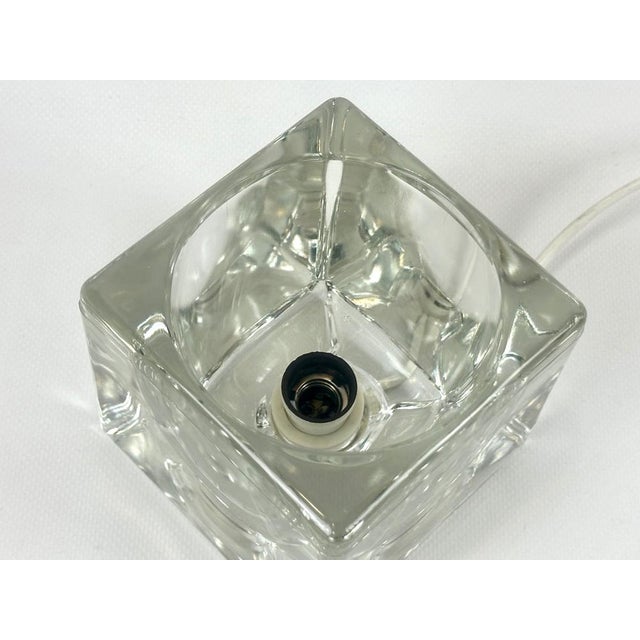 Mid-Century Modern Ice Cube Table Lamp from Peill & Putzer, 1970s For Sale - Image 3 of 7