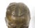 Mid Century Male Bust Cast Plaster Sculpture in the Style of Bronze For Sale - Image 9 of 11