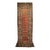 19th Century Kurdish Wide Runner Rug, Hand-Knotted Wool, Allover Paisley Pattern, Terracotta & Blue, 4x12 For Sale