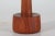 Danish Modernist Table Lamp in Teak with Cone-Shaped Yarn Shade, 1970s For Sale - Image 4 of 8