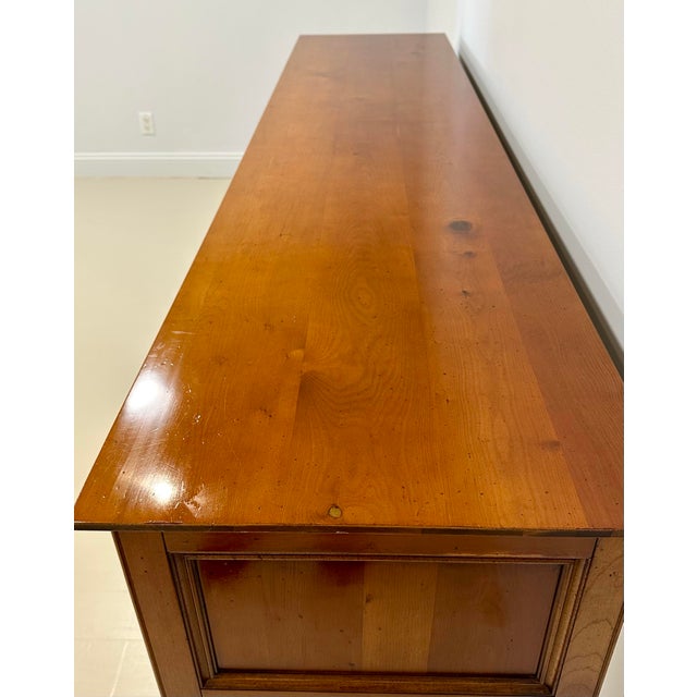 American Wright Table Company Cherry Huntboard Sideboard For Sale - Image 3 of 11
