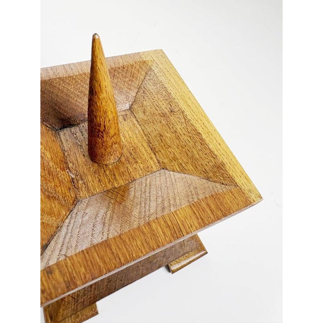 Oak Candleholder, France, 1940s For Sale - Image 8 of 11