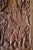 Wood Vintage Southeast Asian Carved Teak Elephant, House & Temple Relief on Silk For Sale - Image 7 of 15