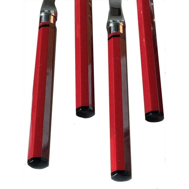 French Cutlery by Andre Verdier for SCOF, Set of 44 For Sale - Image 4 of 10