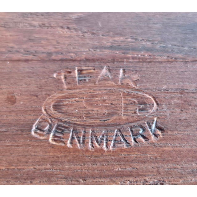 1960s Danish Teak Wood Carving/Charcuterie Board by Esa Denmark For Sale - Image 16 of 16