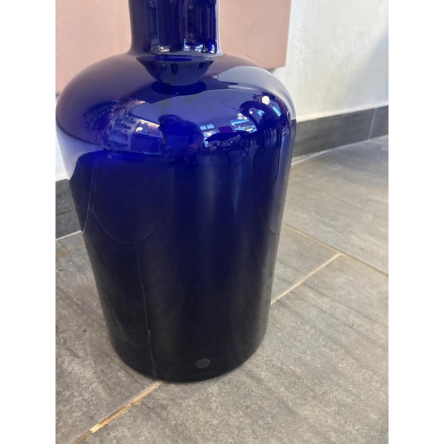 Mid Century Danish HOLMEGAARD ​​Otto Brauer bottle vase from the 60s in good condition I have official proof of...