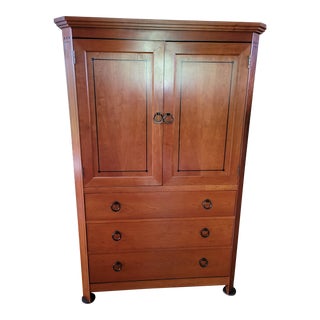Stickley 21st Century Gentleman's Armoire For Sale