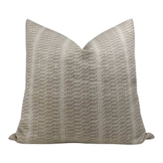 Pilar Dune Linen Pillow Cover, 22x22 Pillow For Sale
