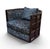2010s Baker Furniture Thomas Pheasant Bevel Swivel Lounge Chairs, a Pair For Sale - Image 5 of 17