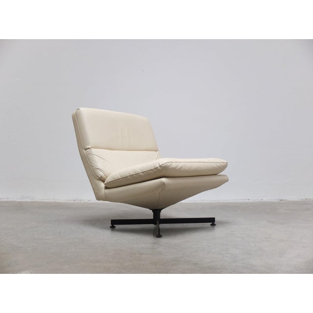 Black Vintage Lounge Chair by Georges Van Rijck for Beaufort, 1960s For Sale - Image 8 of 12