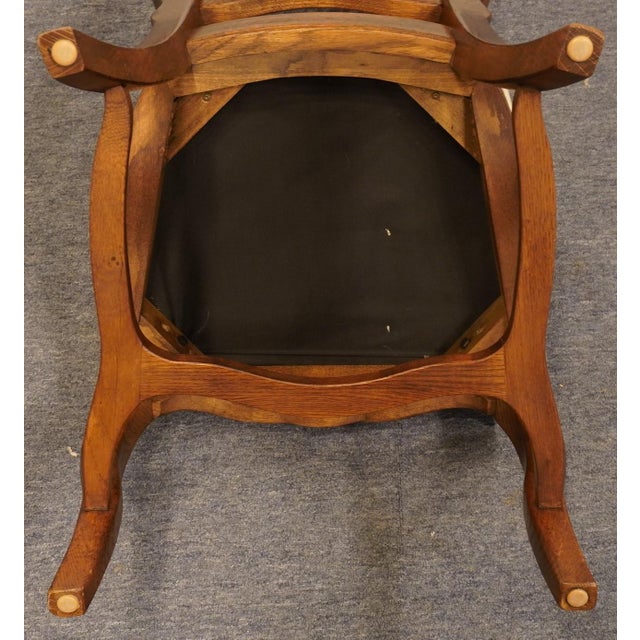 High End Country French Provincial Cane Back Dining Side Chair For Sale - Image 9 of 10