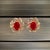 Diamond Ruby Earrings 14 Karat Yellow Gold 3.64 TCW Certified For Sale - Image 4 of 18