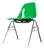 DSS Vivid Green Fibreglass Dining Chair by Eames, 1960s For Sale