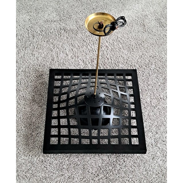 Gimo Fero 1980s Italian Contemporary Chandelier by Gimo Fero For Sale - Image 4 of 9