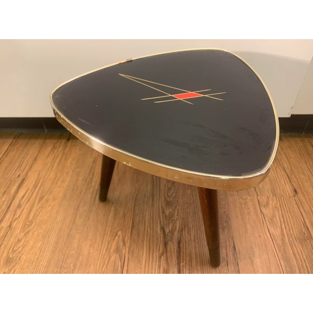 Kidney-Shaped Flower Table or Plant Stand, 1950s For Sale - Image 10 of 10