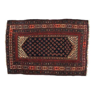 1920s N. West Persian Tribal Rug , 4'8 X 6'10 For Sale