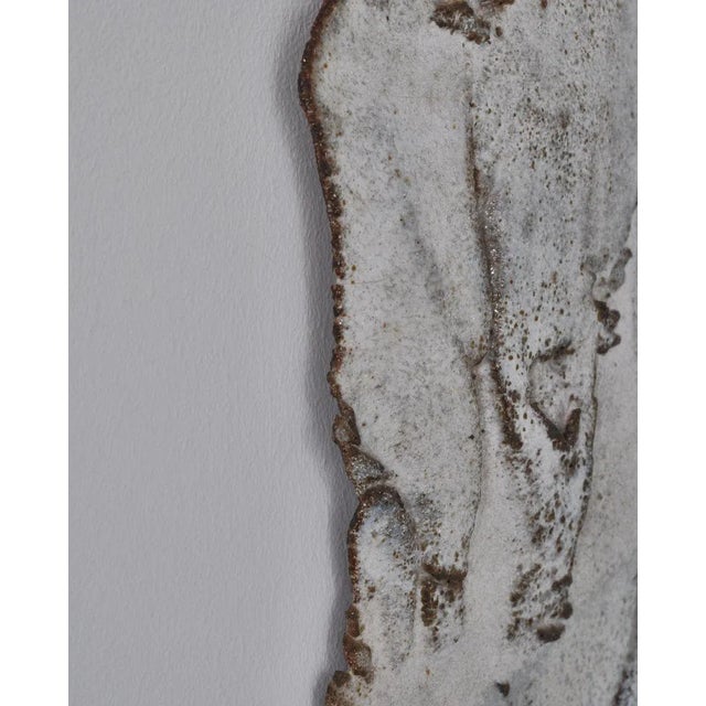 White Stoneware Wall Relief by Ole Bjørn Krüger, 1960s For Sale - Image 6 of 12